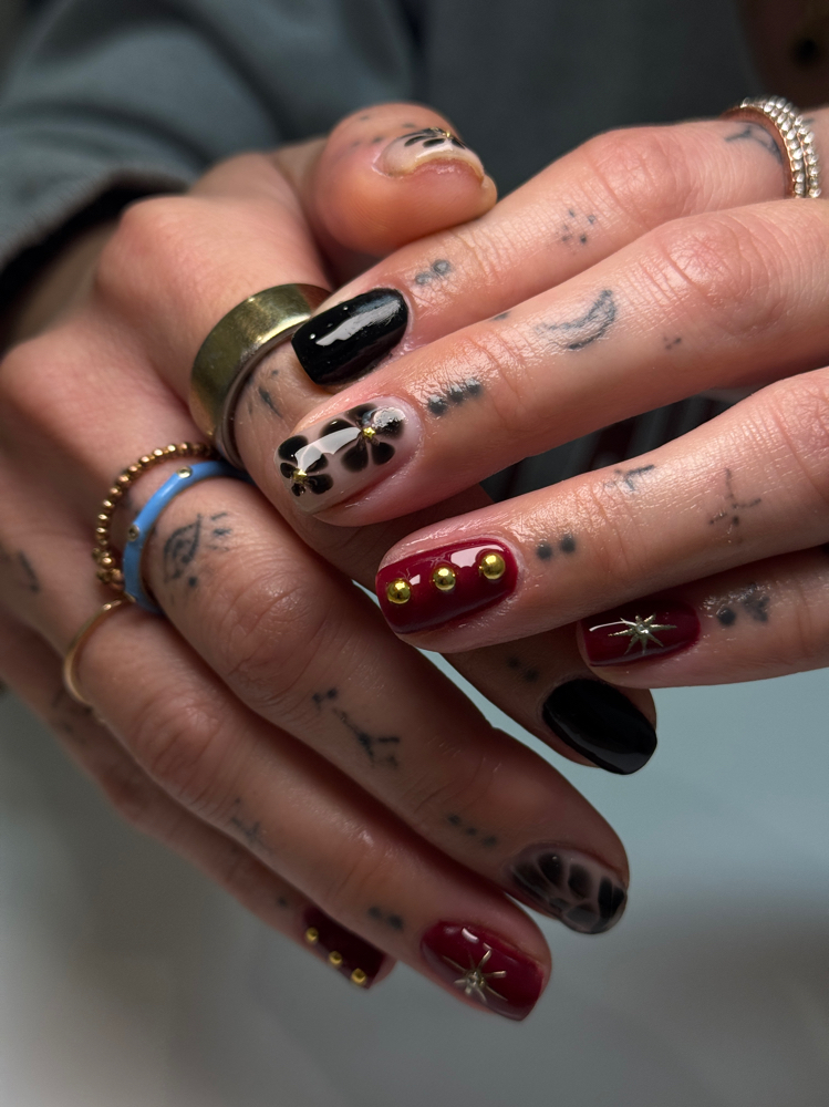 Structured Gel Mani at GelxPrincess in Santa Clarita, CA