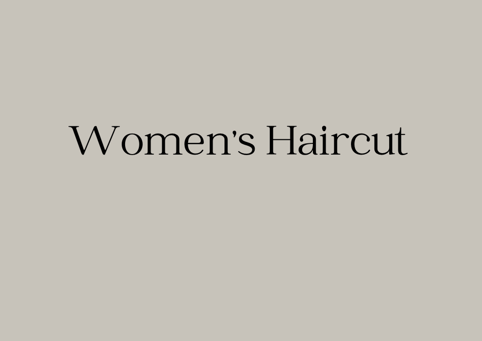 Womens Haircut