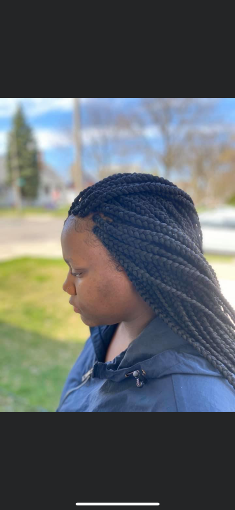 Kids Medium Box Braids 10yrs-12yrs