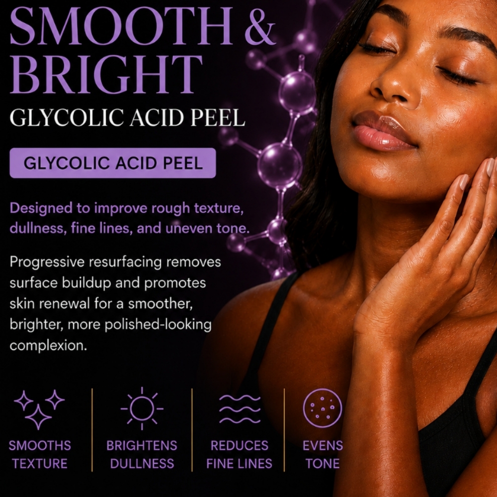 Glycolic Peel at Twistykinks & Twist of Elegance Esthetics in Jacksonville, AR