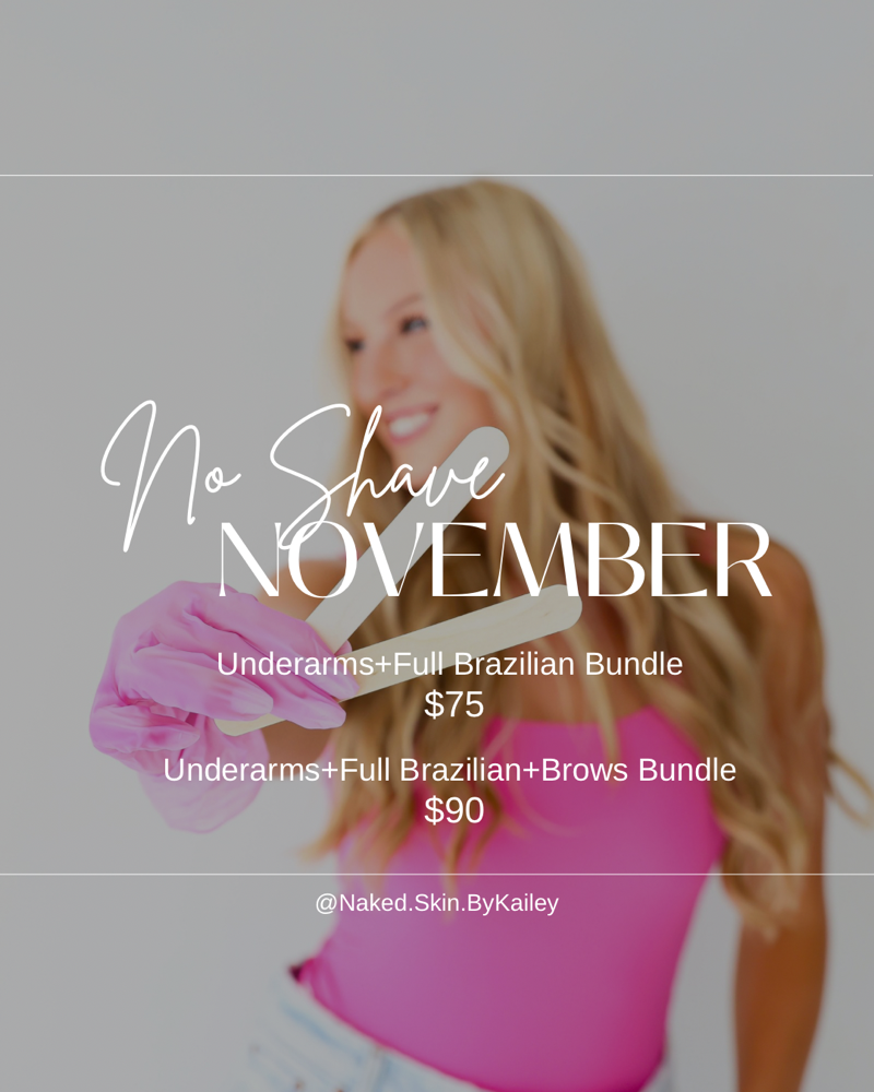 UnderArms+Brazilian+Brow Wax