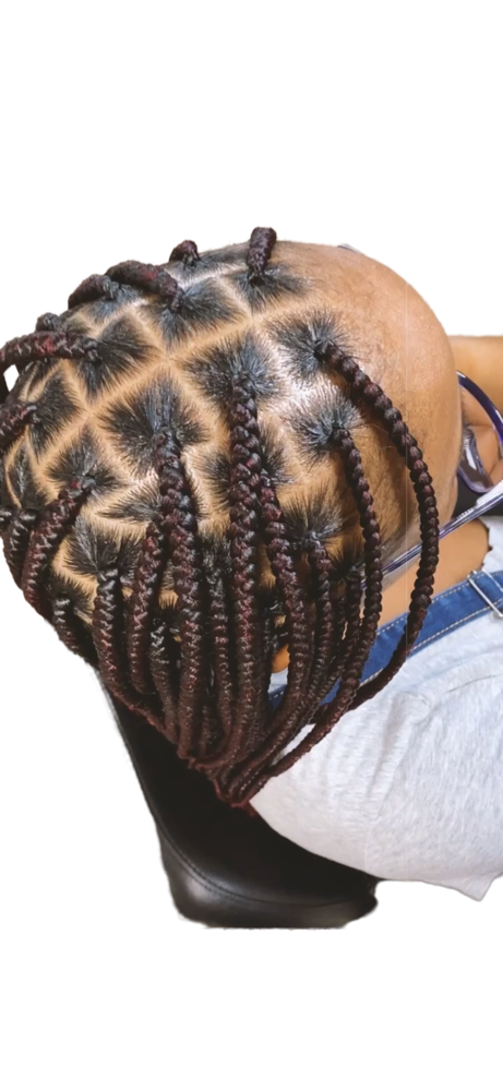 Medium Large Knotless