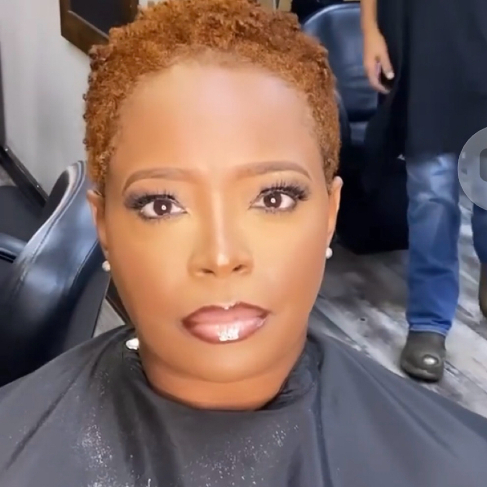 One Step PermColor Short Hair at Styles By Tanja Salon in Savannah, GA