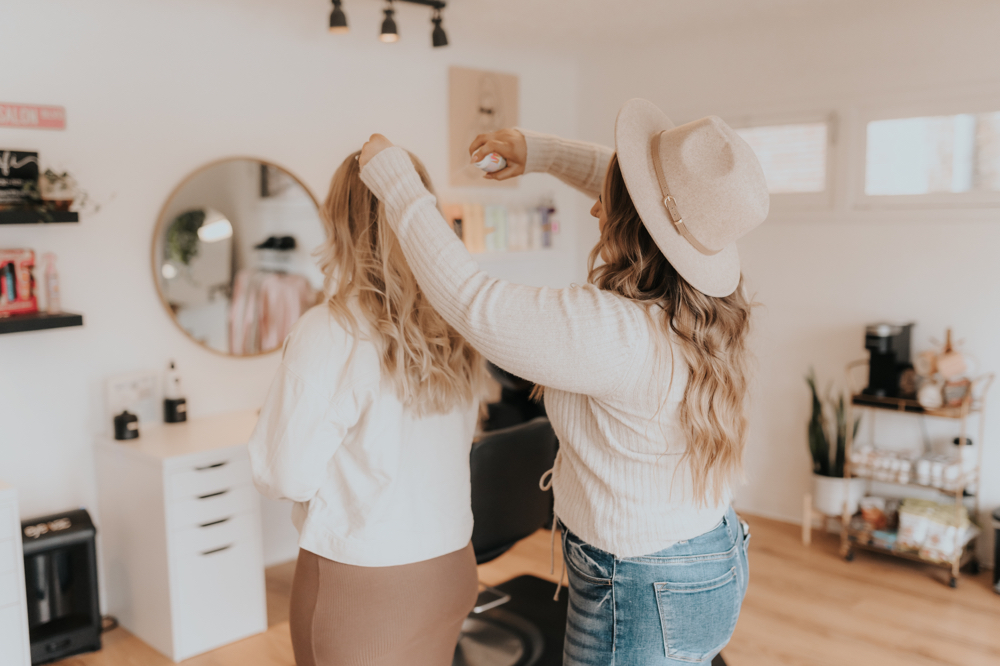 Mini Custom Blonding( Money Piece ) at Culture Salon in Chico, CA