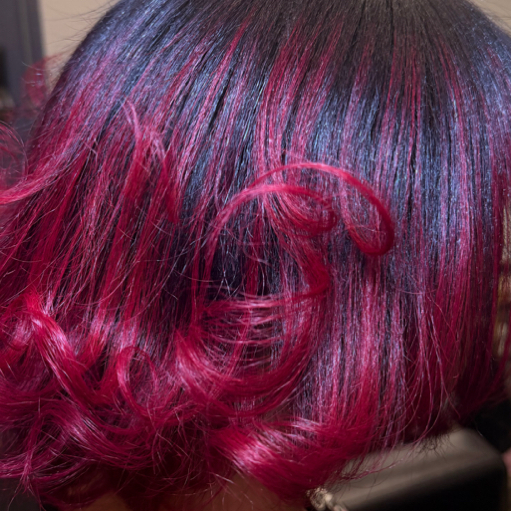 Double Process All Over Color at Shakira Stylez in Las Vegas, NV