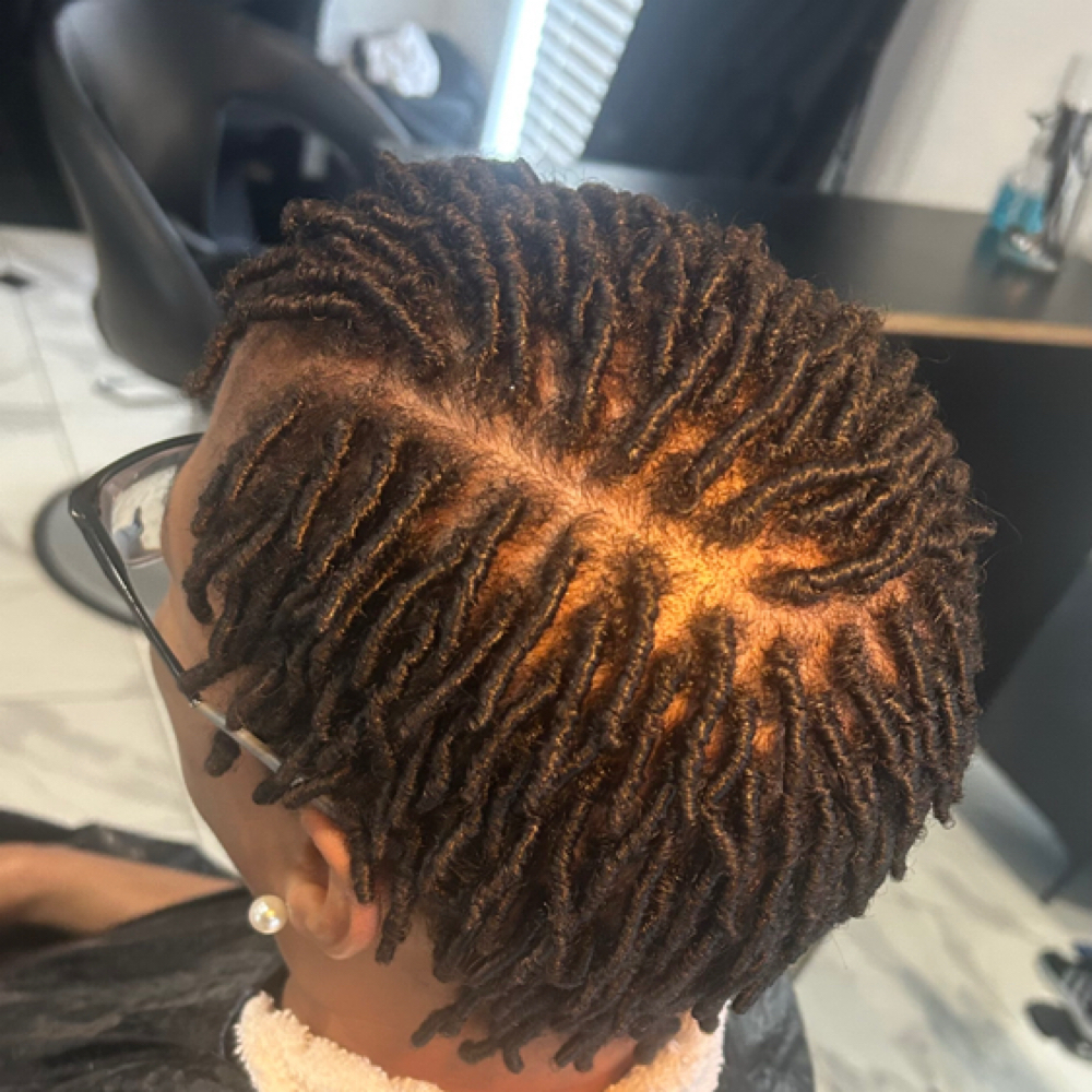 Finger Coils/ Comb Coils at Loc’d in with Ariel in Olive Branch, MS