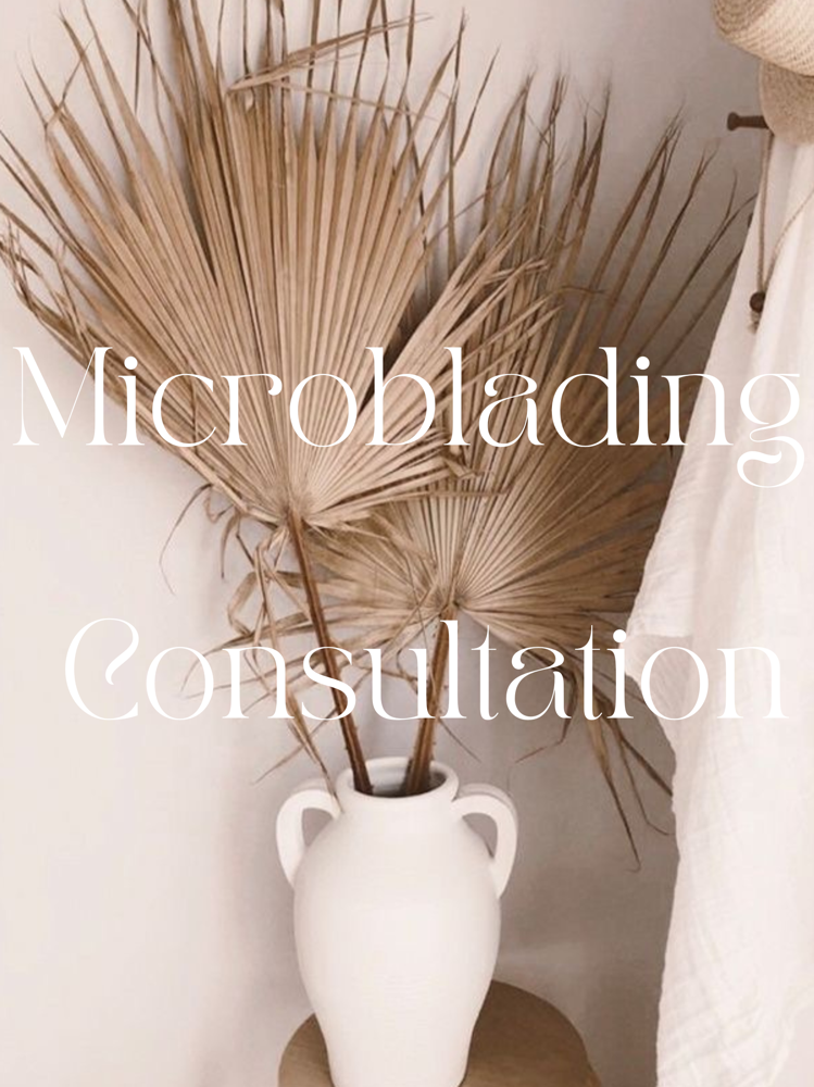 Microblading Consultation In Studio