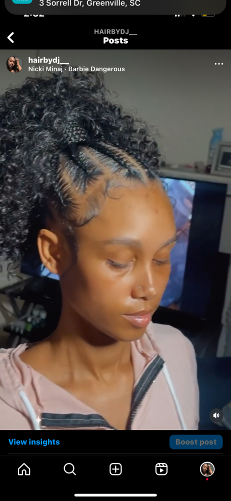 barbie ponytail