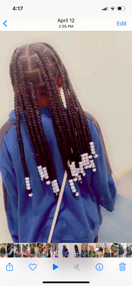 Large Knotless (Age 9-12)