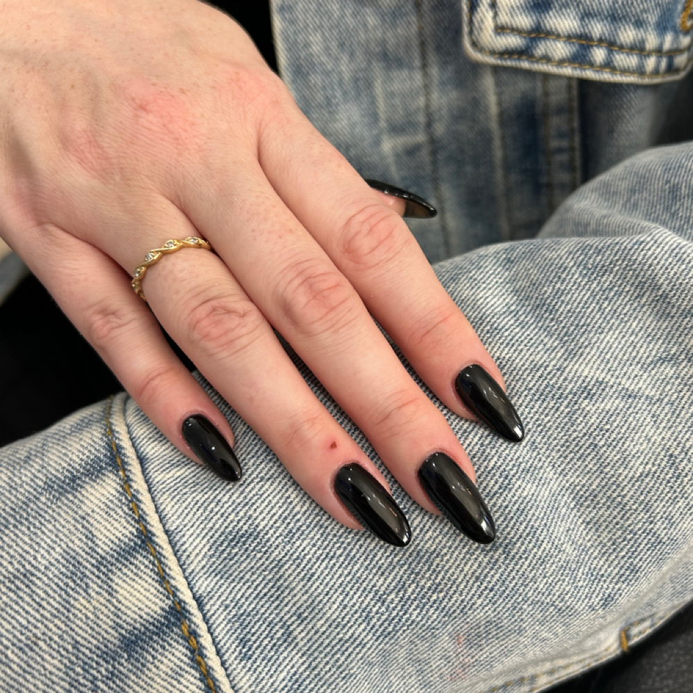 Acrylic fill-in at Claudia’s Nails & Spa in Lyndhurst, NJ