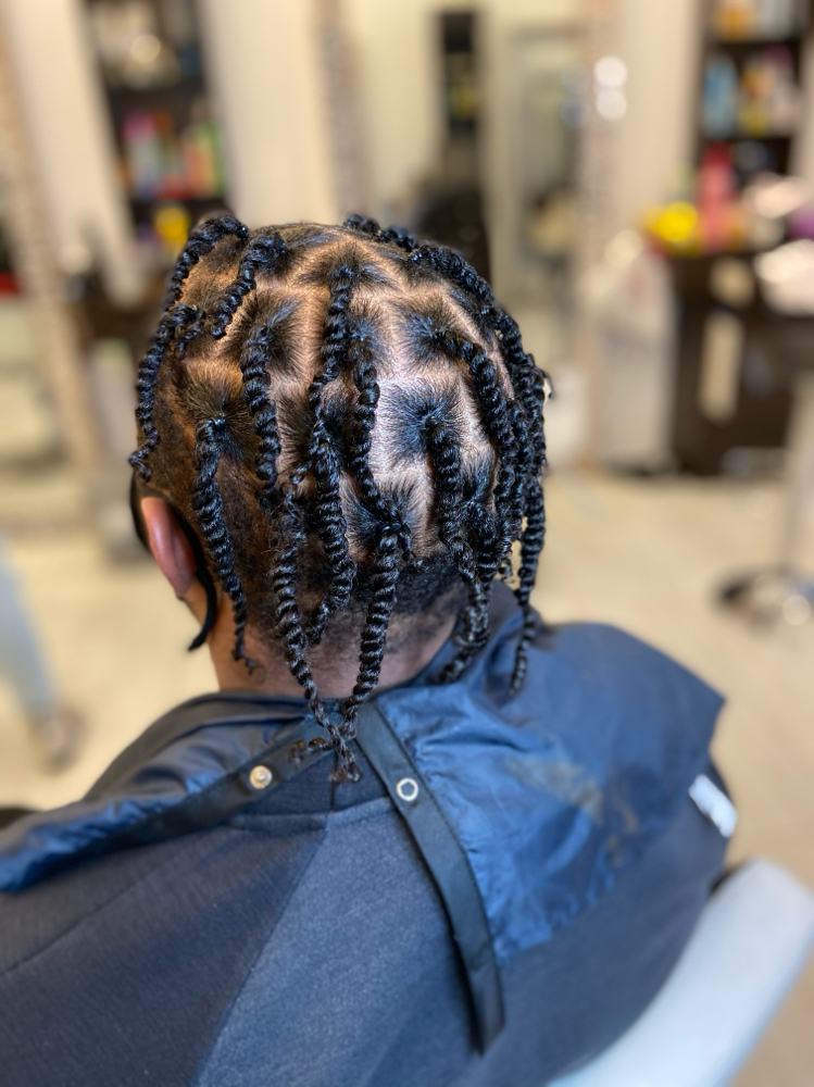 Shampoo X Two Strand/Box Braids at HAIRGOESNINA in Franklin Square, NY