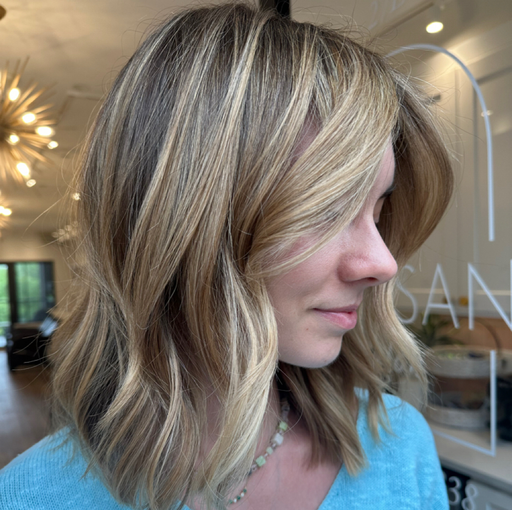Partial Highlights at Artisan Salon in Dobbs Ferry, NY