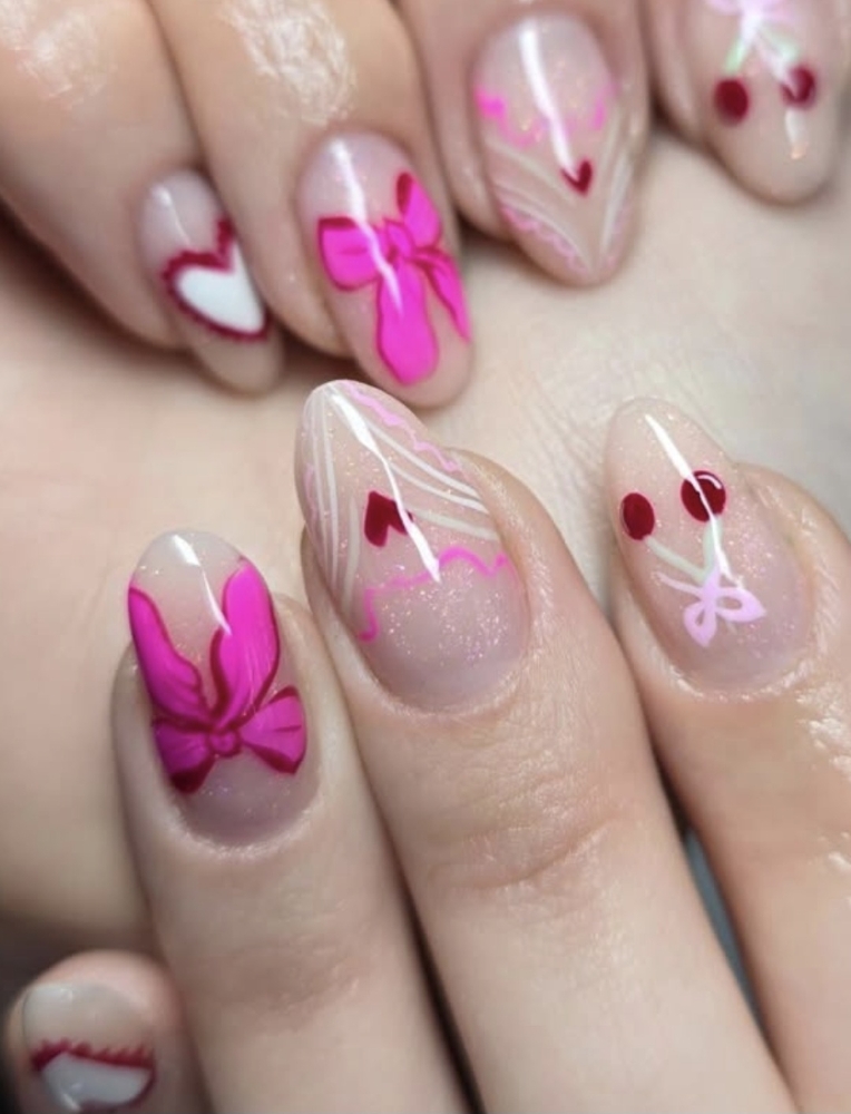 Builder Gel Overlay/Structured Mani