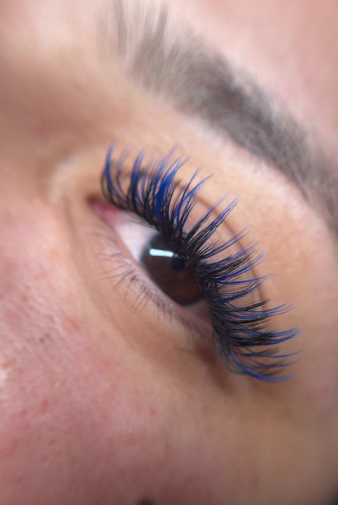Color Lash Extention (add on)