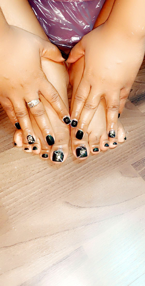 Gel Manicure & Pedicure May Only