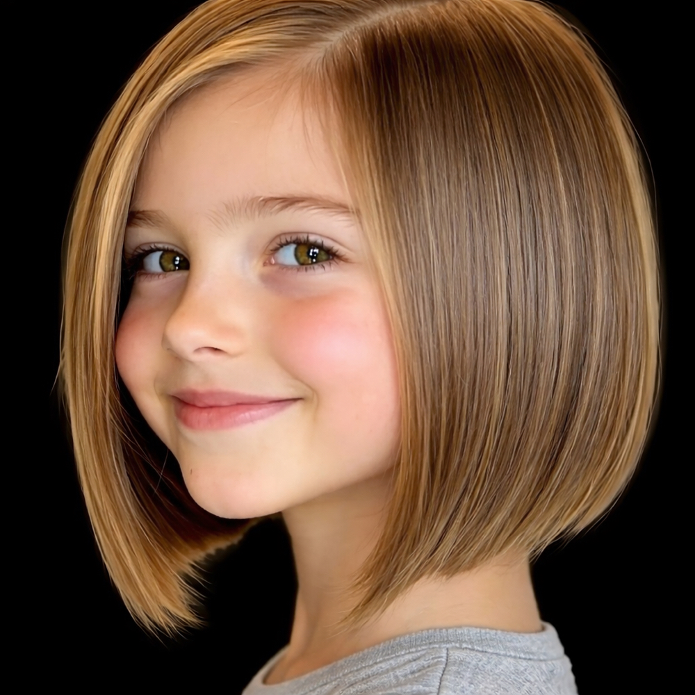 Lil Girls Haircut & Style at Gentlemens Reserve Hair studio in Highlands Ranch, CO