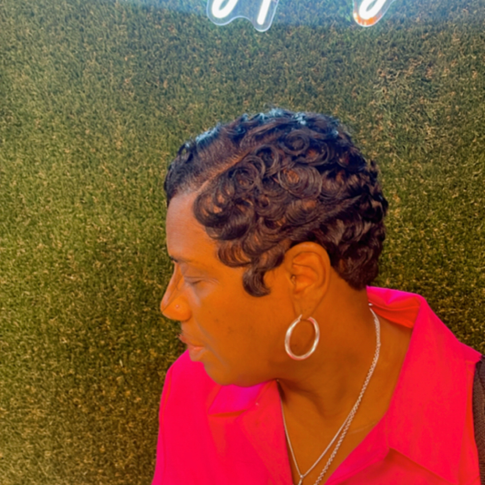 Short Pixie For Alopecia Clients