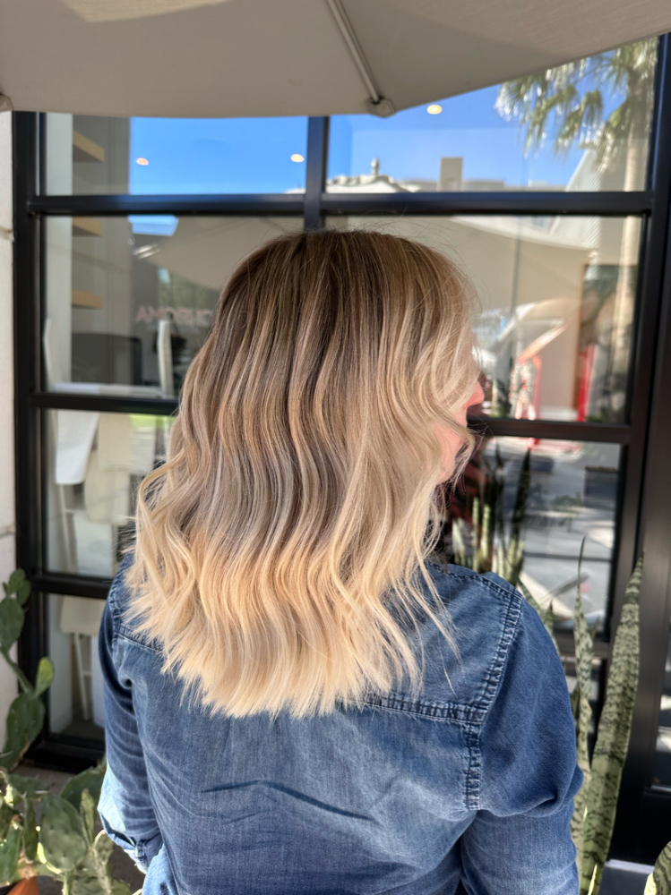 Partial Blonde Retouch