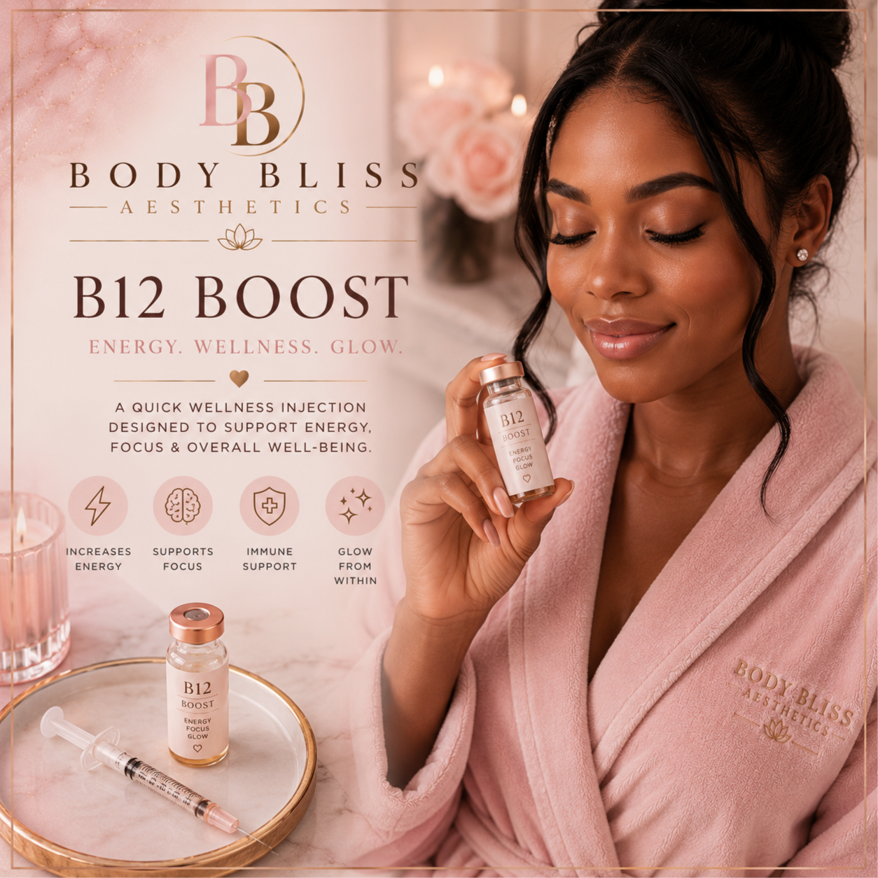 THE B12 BOOST ✨ at Body Bliss Aesthetics in Conyers, GA