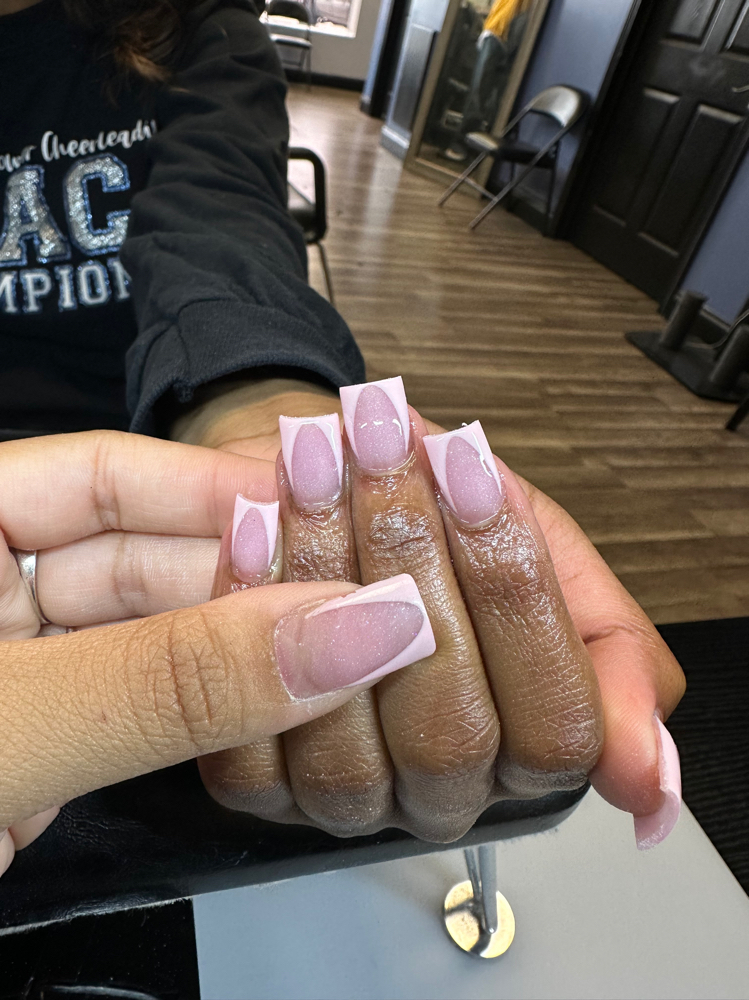 Short Acrylic Nails