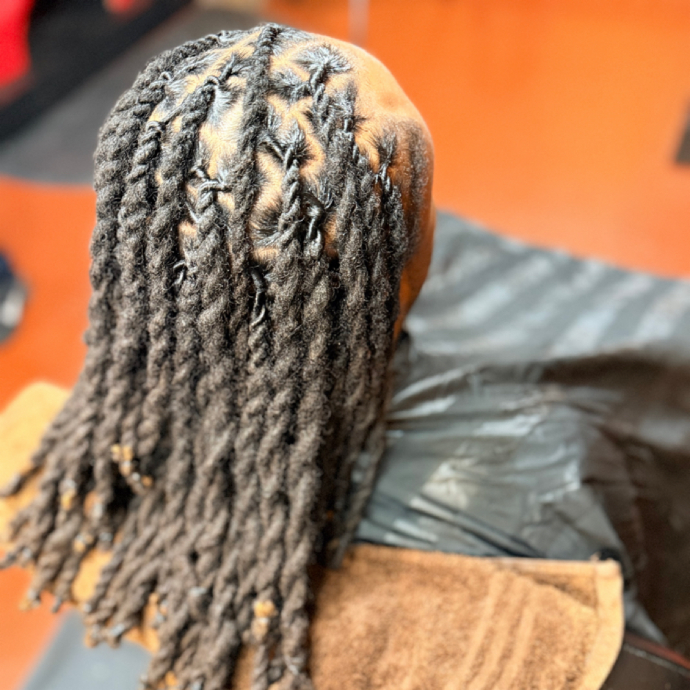 Traditional Locs Scalp Detox at Styles By EMarlow CO in Camden, AR