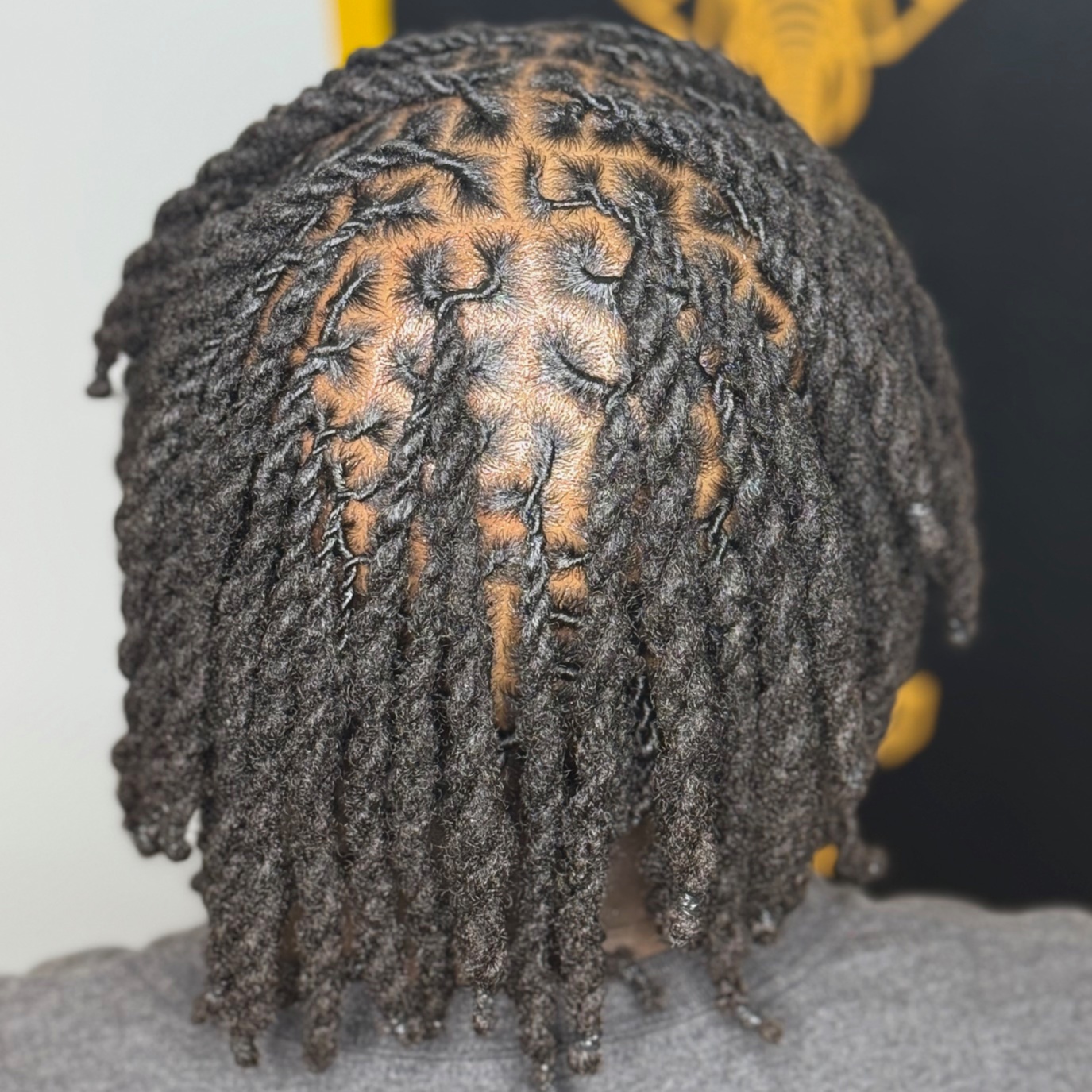 Small Partings (Locs) at HALOD BEAUTY HOUSE in Jackson, MS