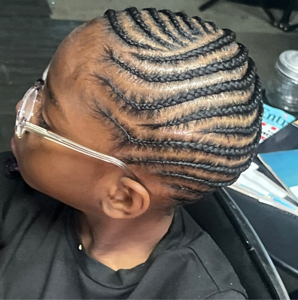 Kid Braids & Locs (Ages 7-12) at Aligned Hair & Wig Studio in Snellville, GA