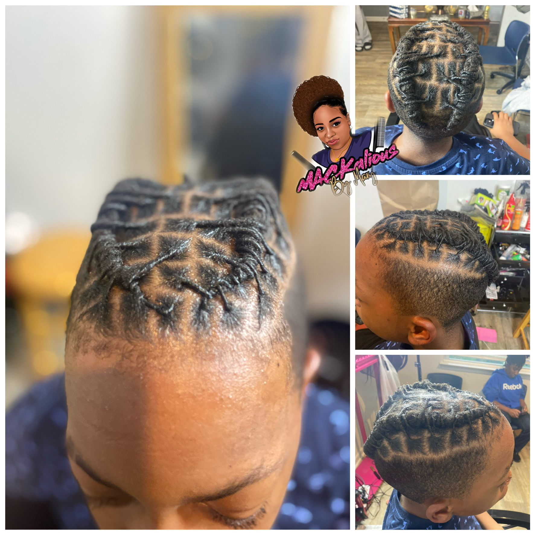 Adult Retwist and Style (Faded Top)