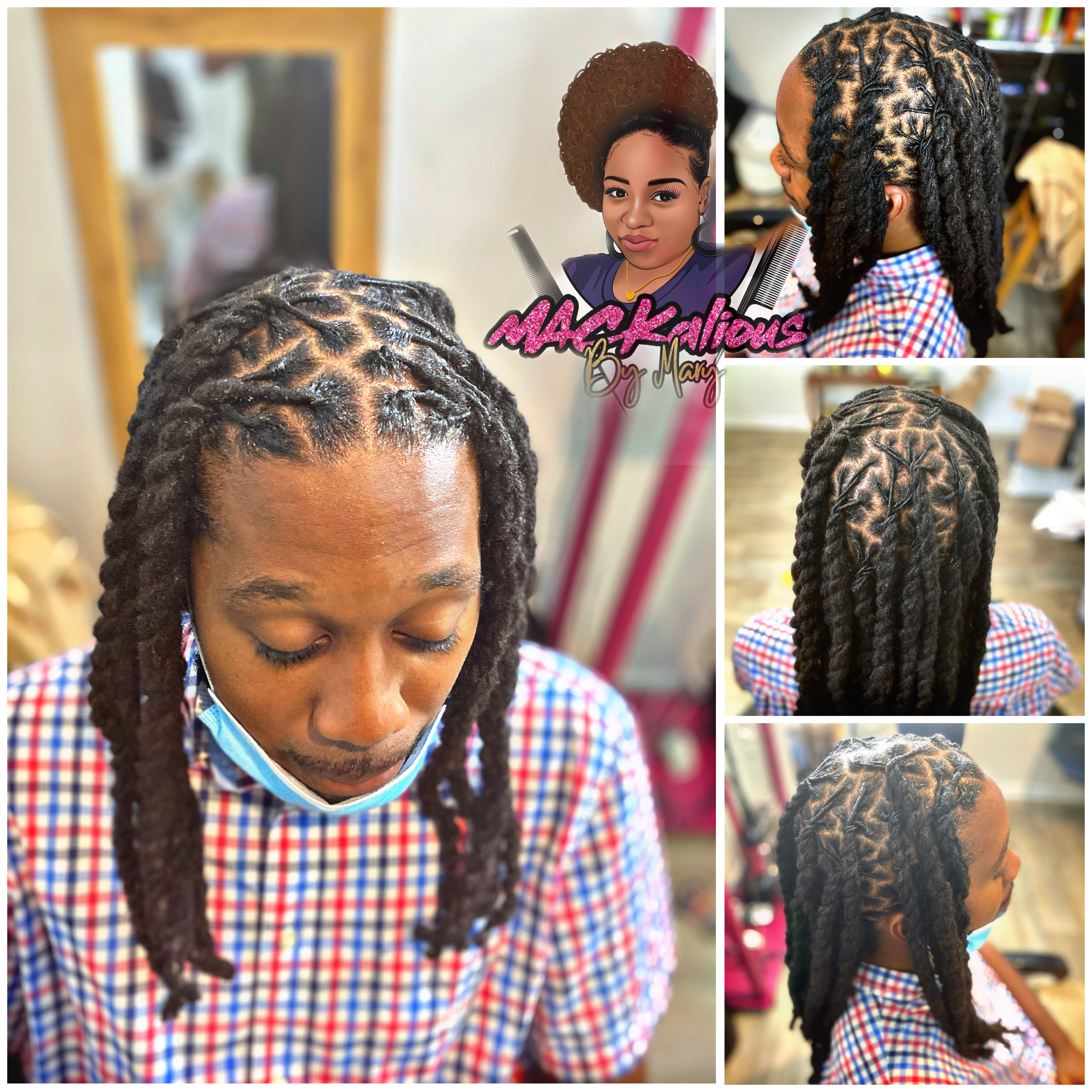 Adult Natural Hair 2-Strand Twist