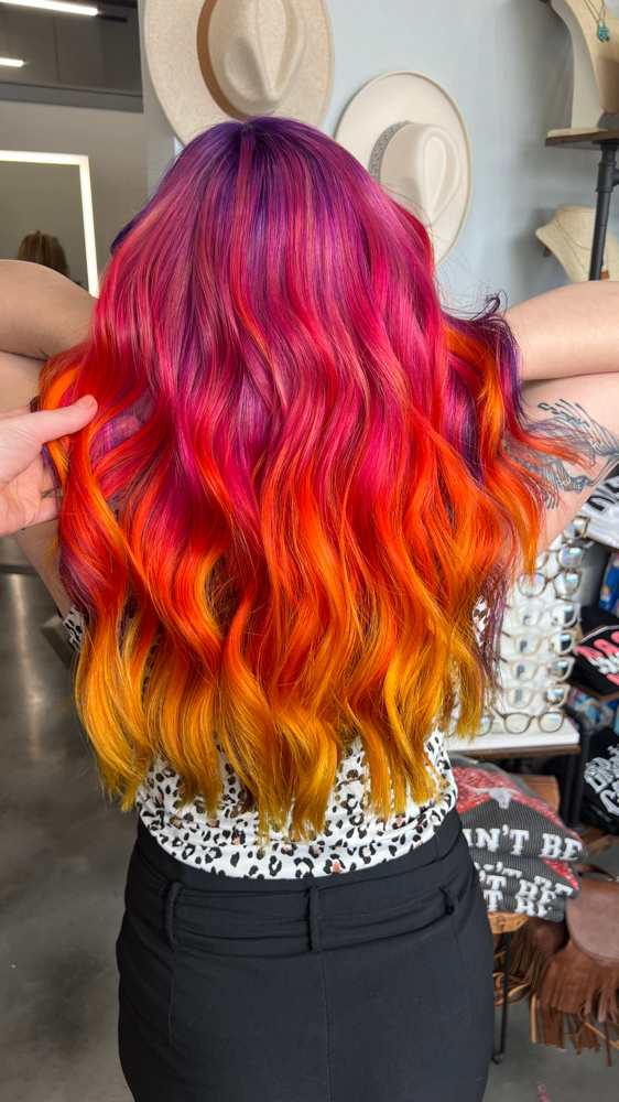 Vivid Hair Color Service at YOUniquely Beautiful in Harker Heights, TX