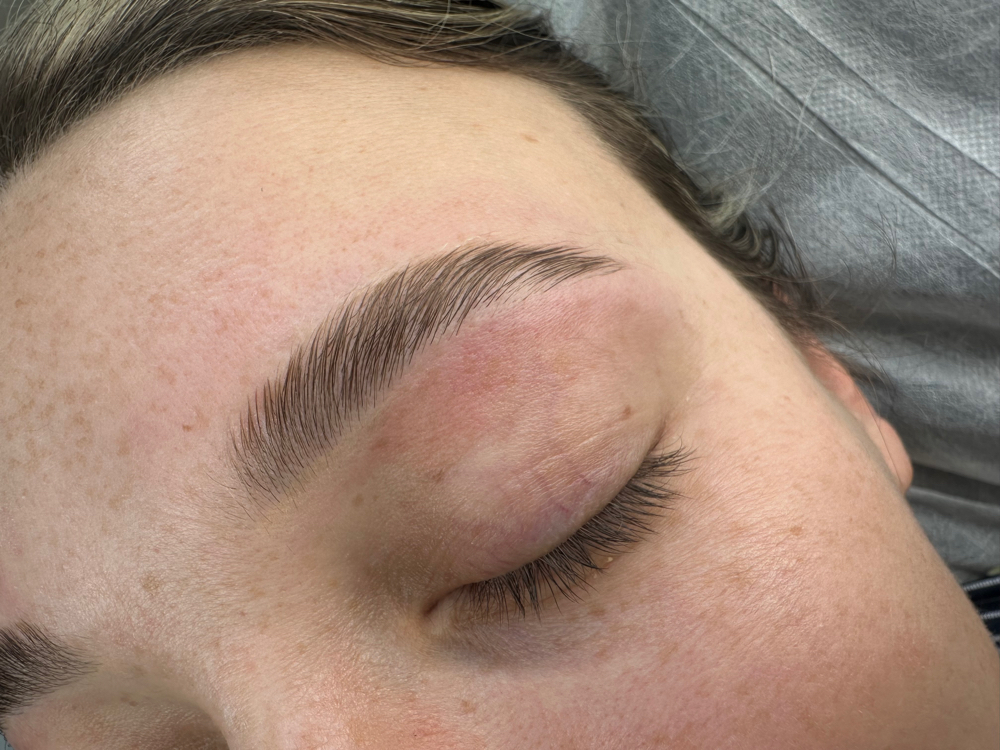 Brow Lamination + Wax at Gia & Alex beauty bar in Johnston, RI