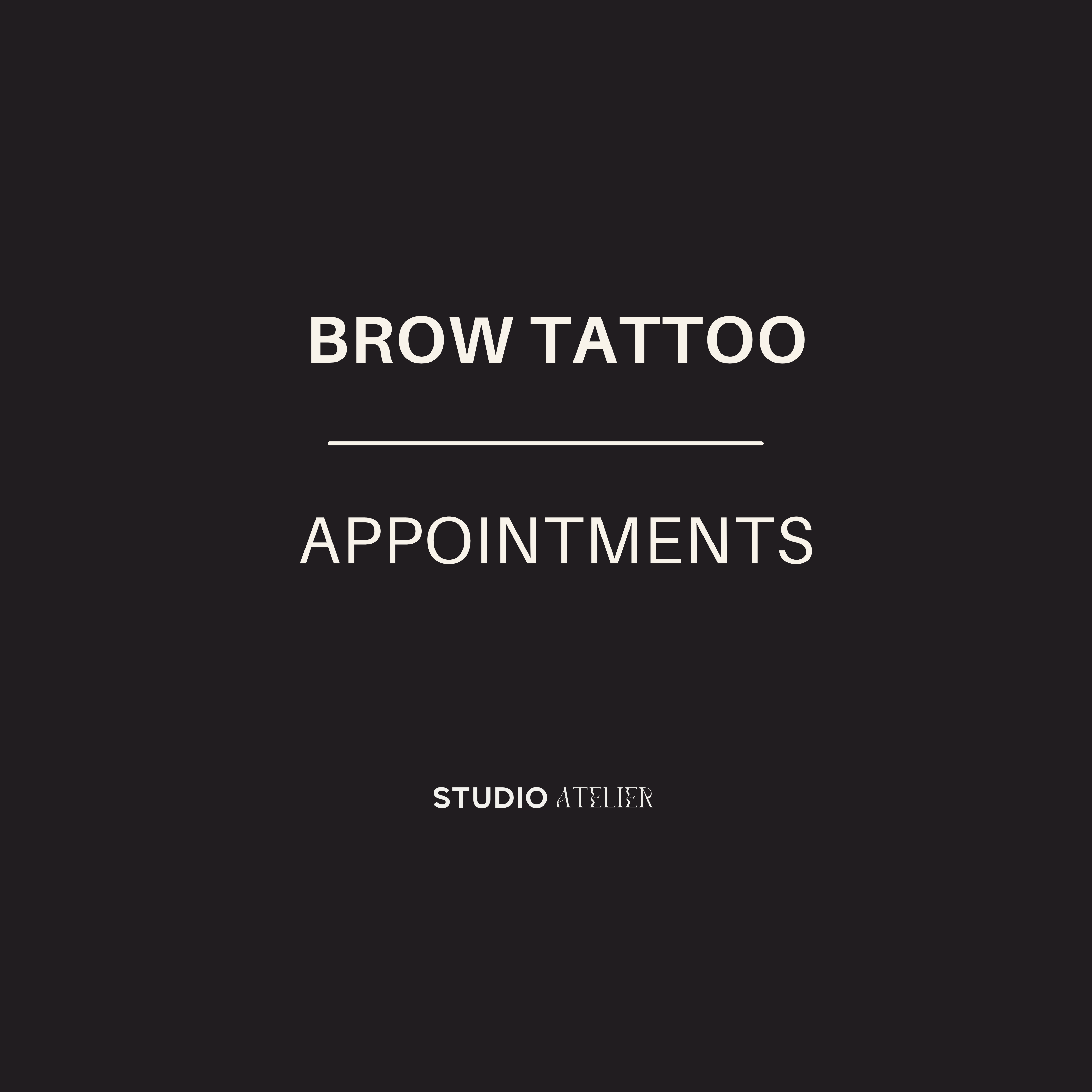 BROW TATTOO at Atelier in Richmond, VA