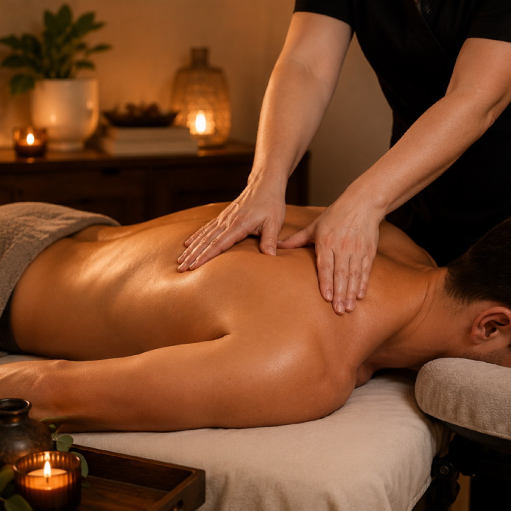 60 Minute Therapeutic Massage at Moss & Moon Massage & Esthetics in NH, NH
