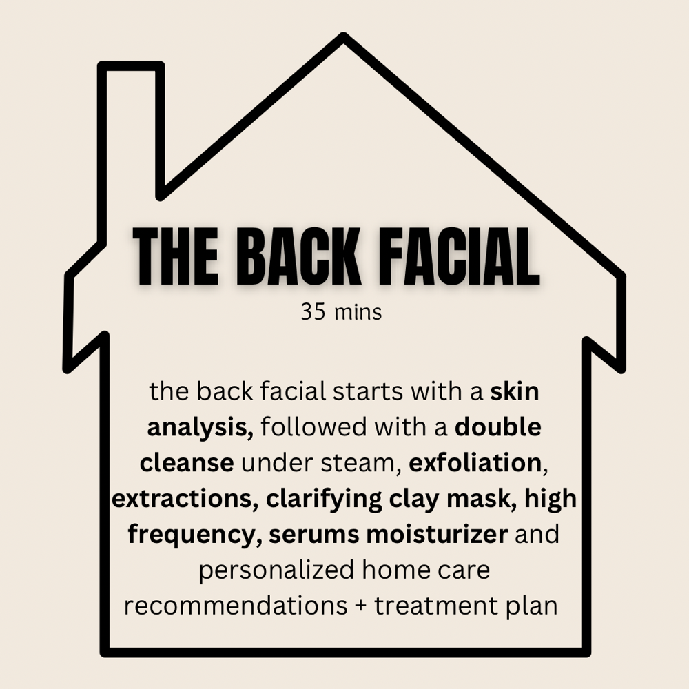 back facial