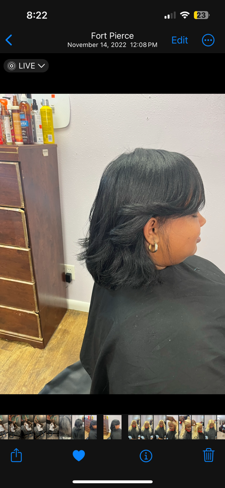 Relaxer Touch Up