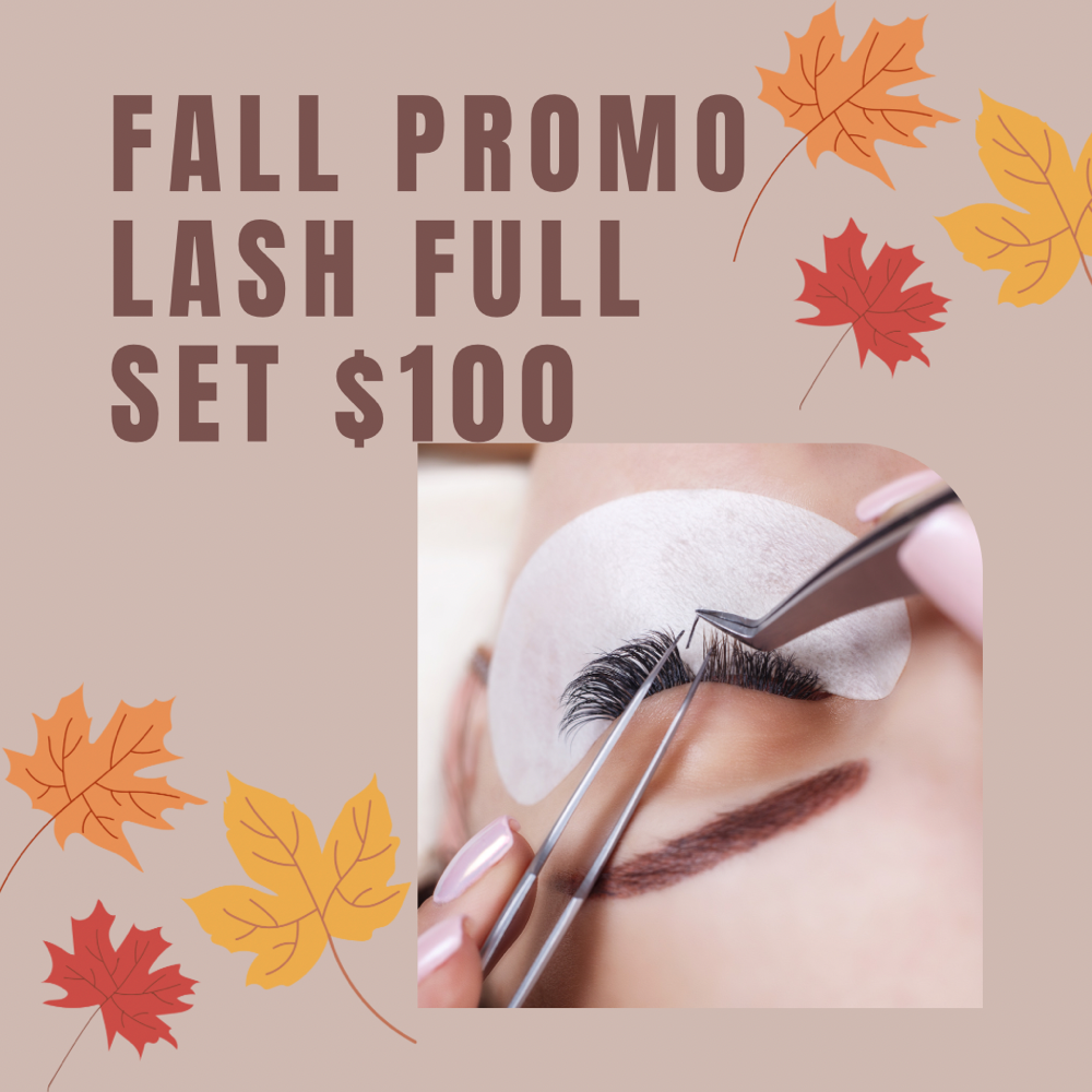 FALL PROMO LASH FULL SET