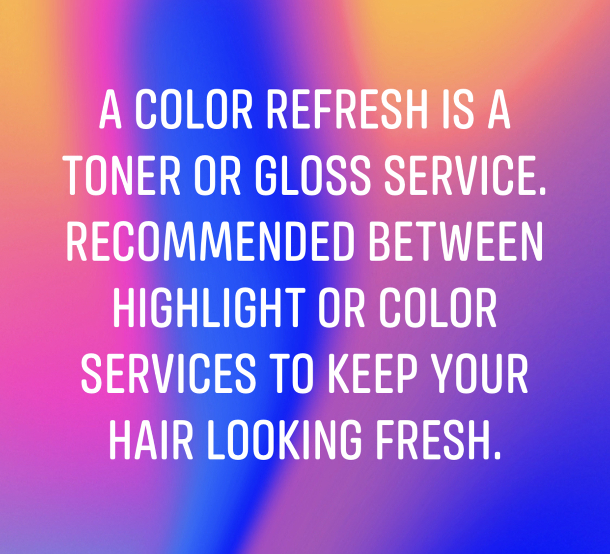 Glossing/Toner at DYENAMIC HAIR STUDIO in Fresno, CA