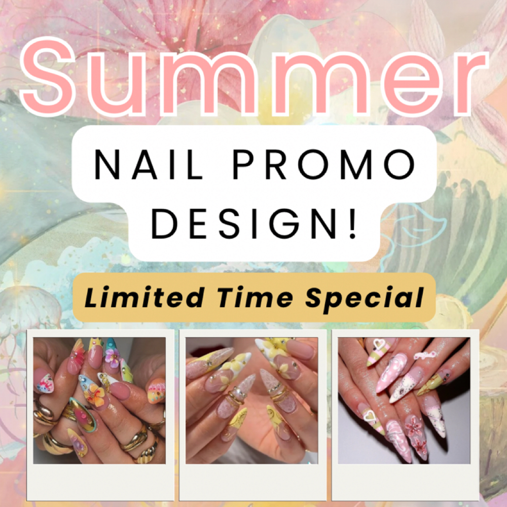 June - July Nail Design Promo at Vyda Nails in Bloomington, MN