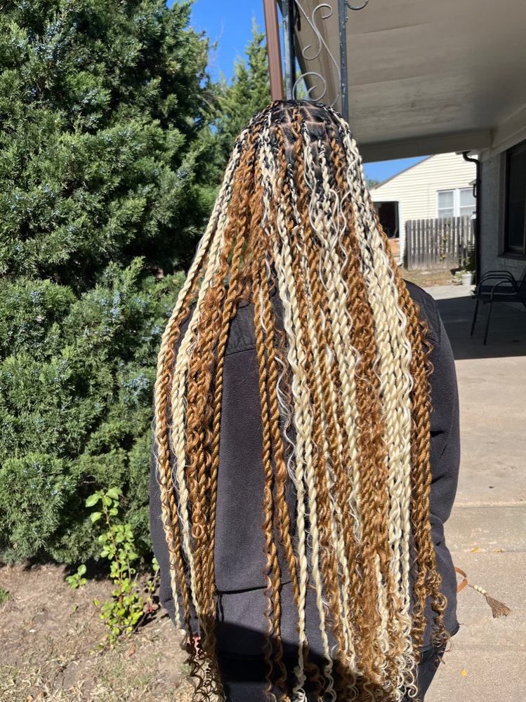 Smedium Island Twist at BraidsByJinece in Wichita, KS
