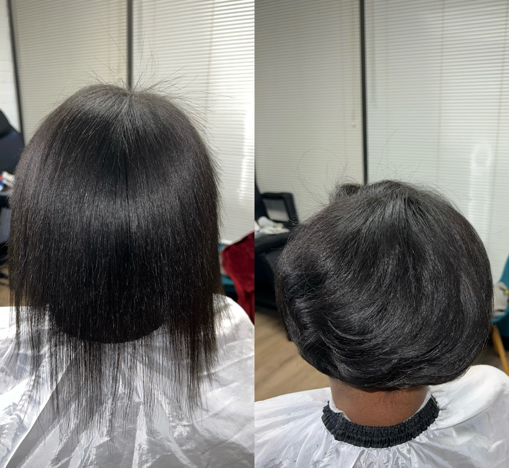 Cut at Pressed By Lori Kim Llc in Houston, TX