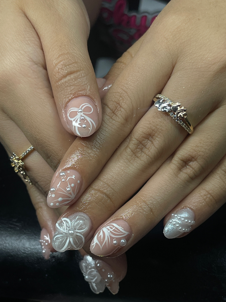 Short Acrylic Set ( Dm For Prices )