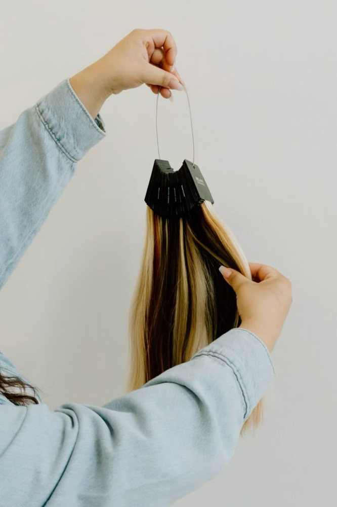 Hair Extention Install (hand-tied)