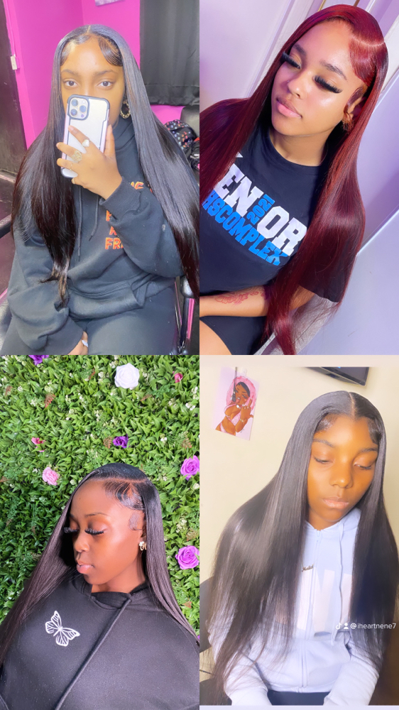 Traditional Sew In at Touched bylaneise in Long Beach, CA