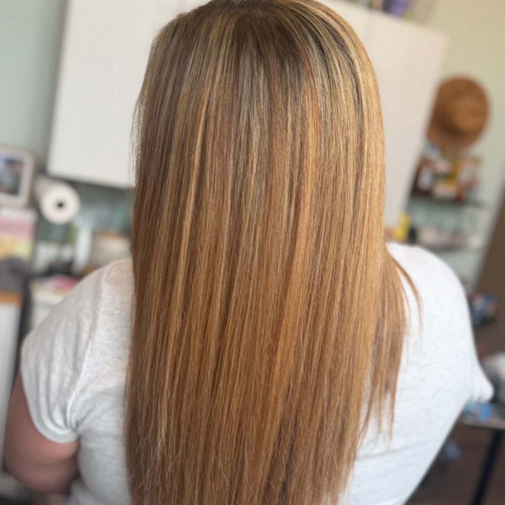 Existing Client Bang Trim at Wild Bloom Hair Studio in Wyomissing, PA