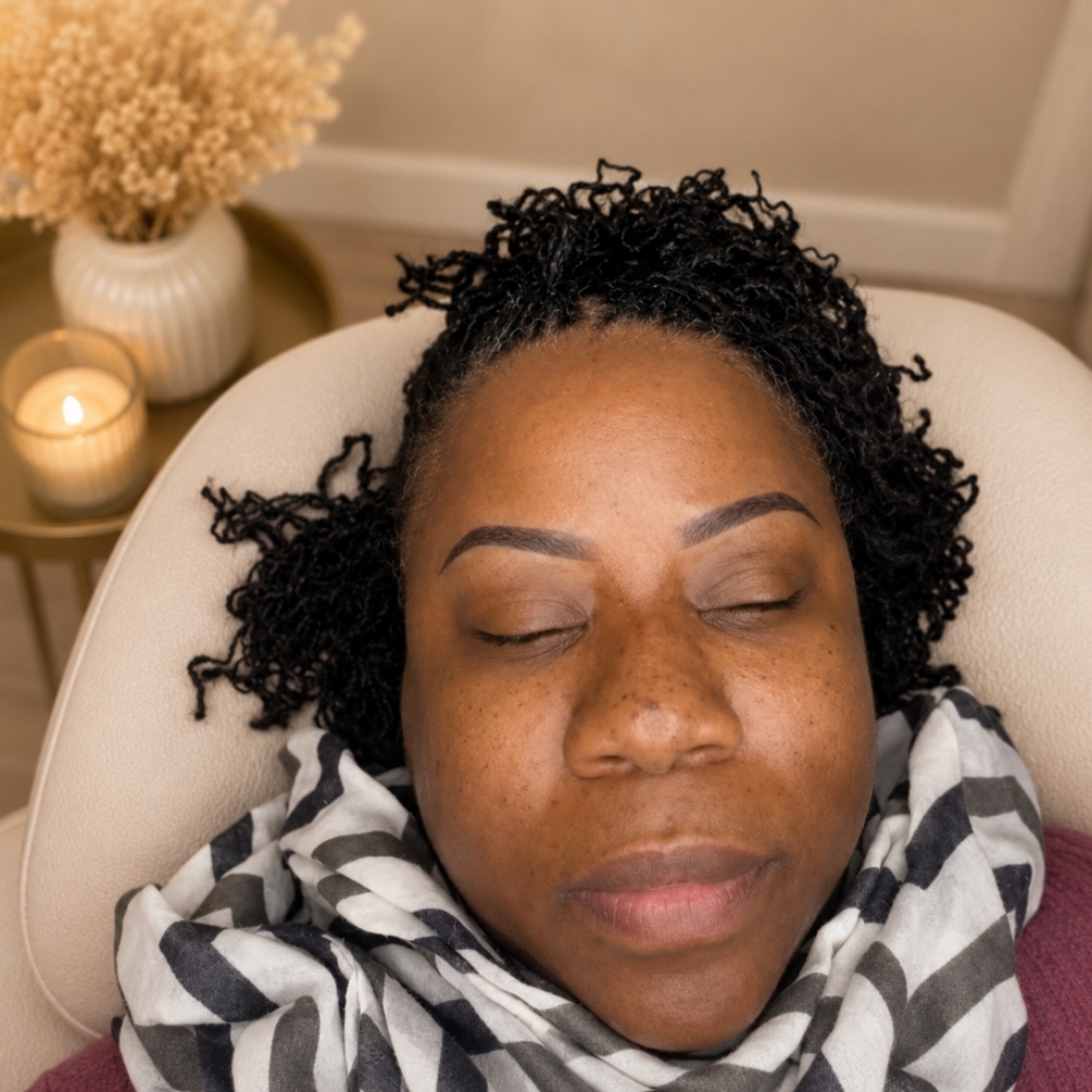 Brow touch up- up to 18 months at Waxing & Blading in Antioch, TN