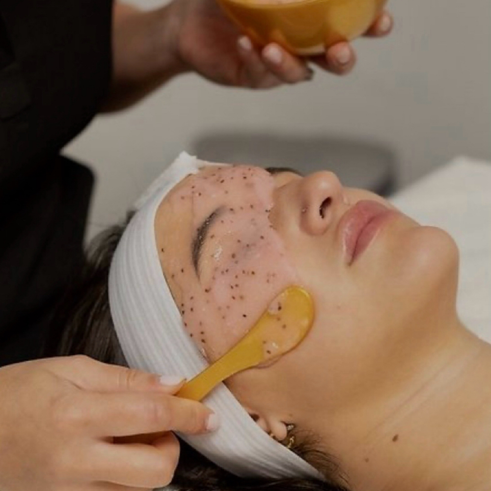 Hydrating Bulgarian Rose Jelly Mask at Brow Botanical in Fontana, CA