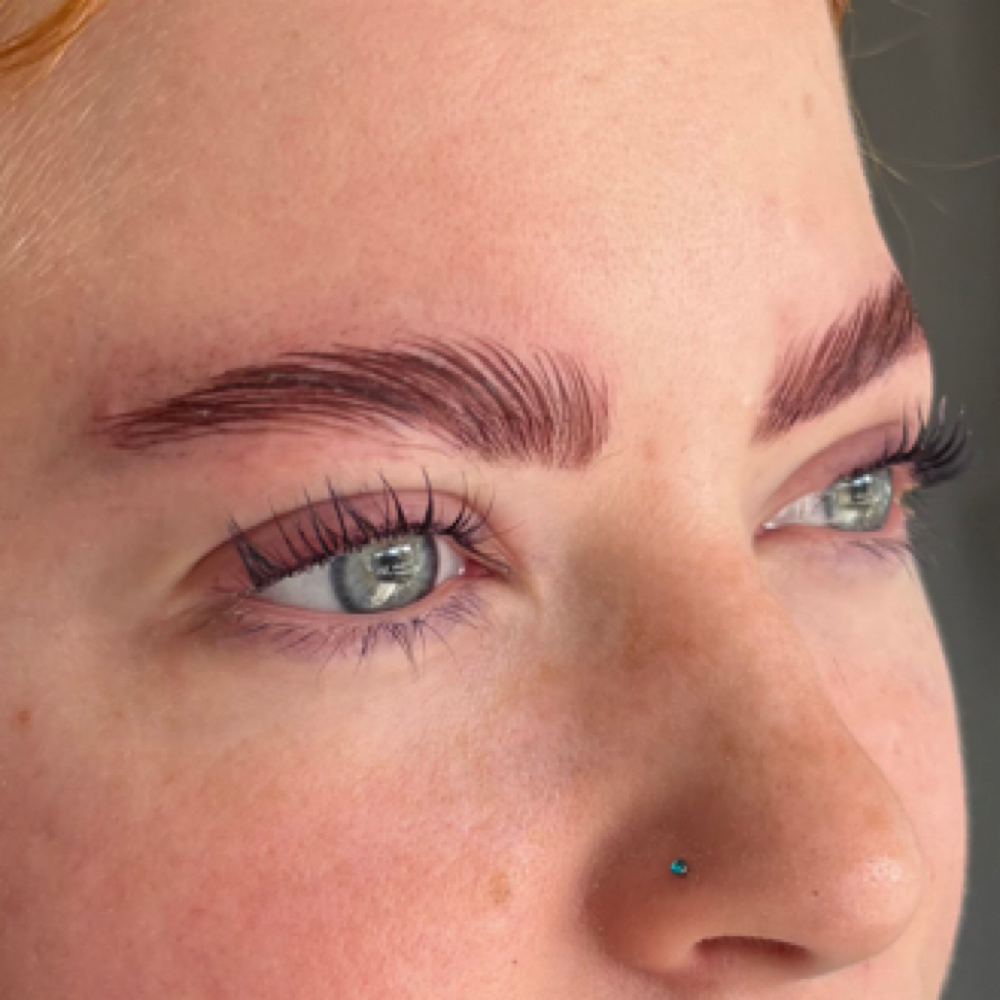 Korean Lash Lift & Tint at Enhanced Esthetics by EmMUA in Marietta, OH
