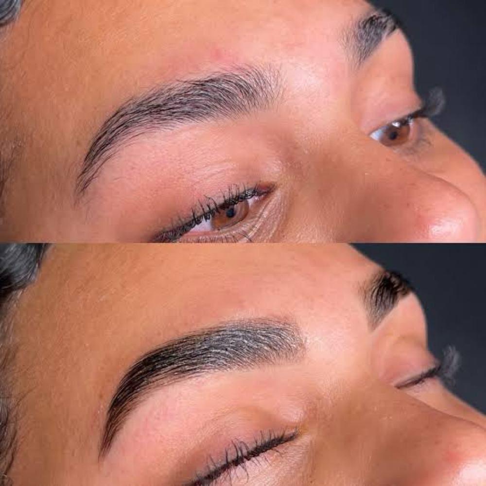 Brow Lamination And Tint