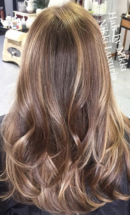 Balayage at Nikki Luxuria in Nehalem, OR