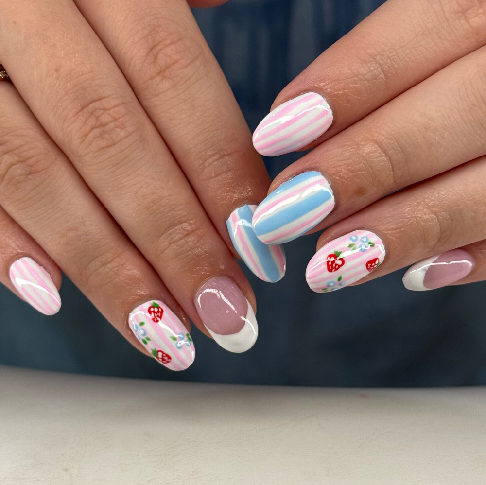Hard gel fill-in at Anna Grace Nails LLC in Dayton, TN